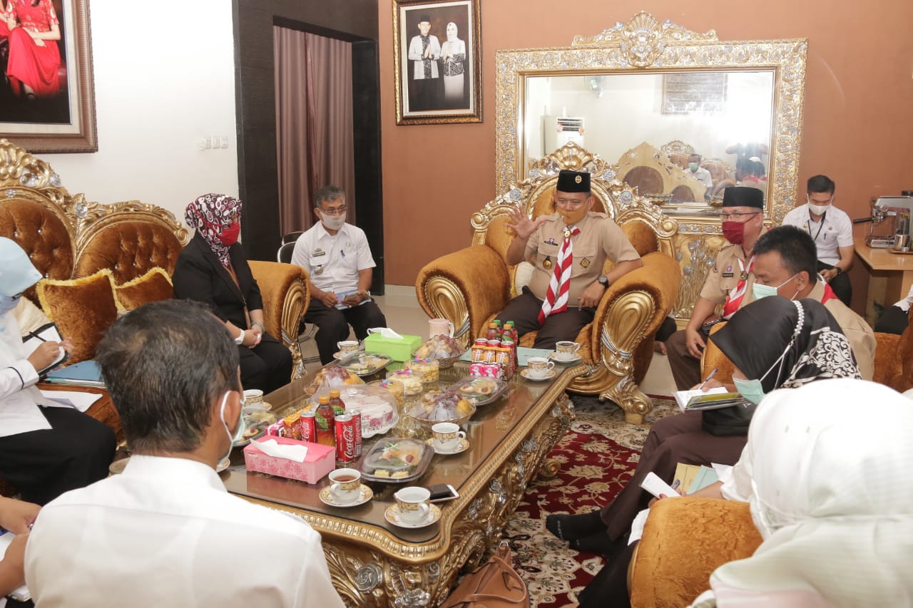 Kwarcab Pramuka Pringsewu Ikuti Upacara Hari Pramuka Ke-59 Secara Virtual