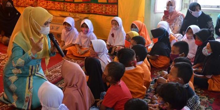 Dyah Sosialisasi Pencegahan Stunting bagi Pelajar PAUD di Pulo Aceh