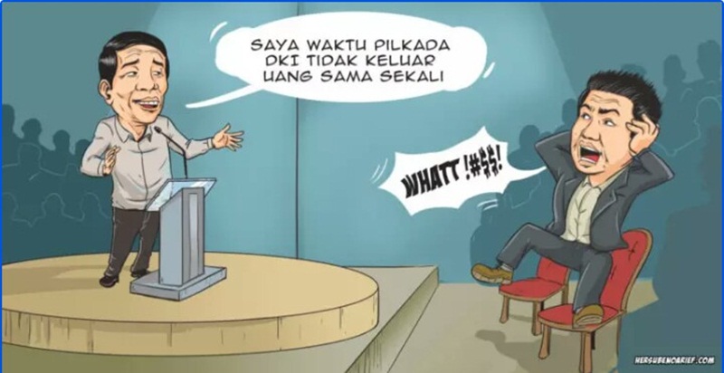 Menyaksikan Hebatnya Permainan Watak Jokowi