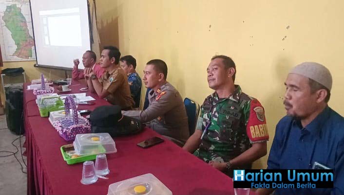 Desa Fajar Baru, Jati Agung Lampung Selatan Sosialisasikan Program PTSL Kemasyarakat.