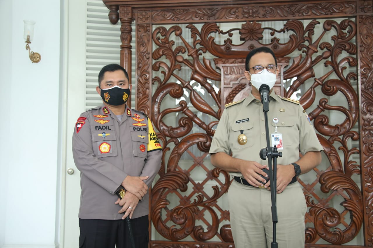 Gubernur dan Kapolda Metro Jaya, Kompak Jaga Stabilitas Jakarta
