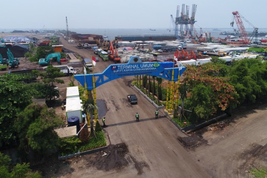 Menkumham Berharap Penyelesaian Pembangunan Pelabuhan Marunda Dilanjutkan