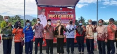 Pemkab Lampung Selatan Gelar Pasar Murah Hari Kelima di GWH Kalianda