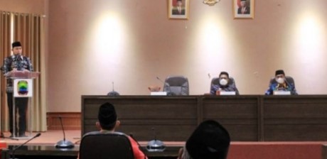 Kafilah MTQ Kabupaten Lampung Selatan Dilepas ke Tingkat Provinsi, Sekda Thamrin : Raih Kembali Prestasi Juara Umum
