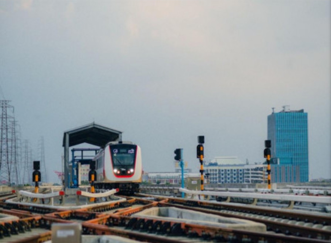 Project pembangunan LRT Velodrome-Manggarai Ditarget Usai Pada Pengujung 2024
