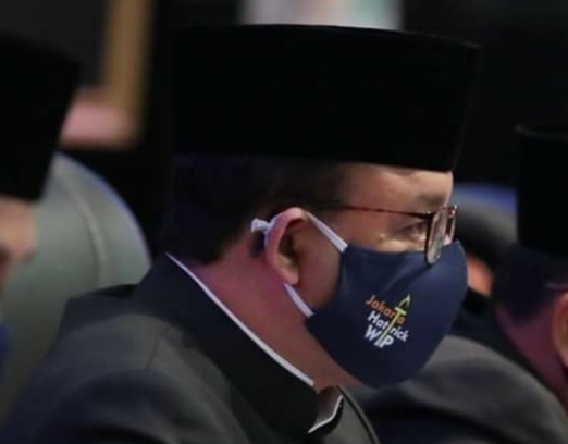 Anies Pun Berganti Masker Hattrick WTP