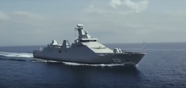 Indonesia Tambah Armada Kapal Perang KRI Martadinata 331