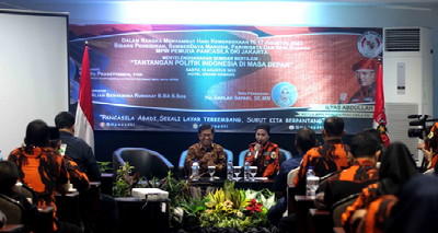 Perkuat Nasionalis MPW PP DKI Gelar Diskusi Bagi Bacaleg Tantangan Indonesia di Masa Depan