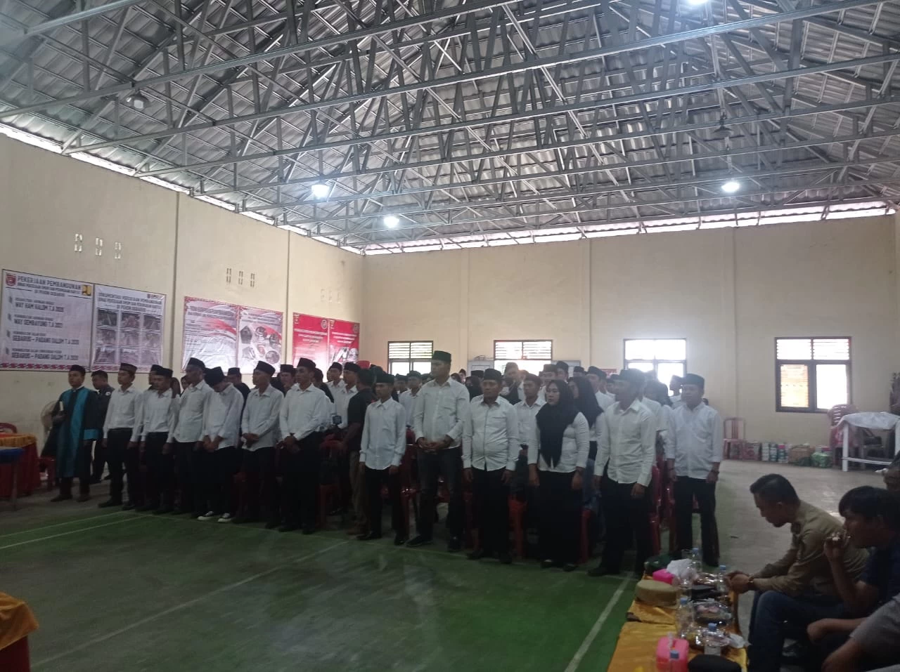 Pelantikan PTPS Kecamatan Balik Bukit Lampung Barat