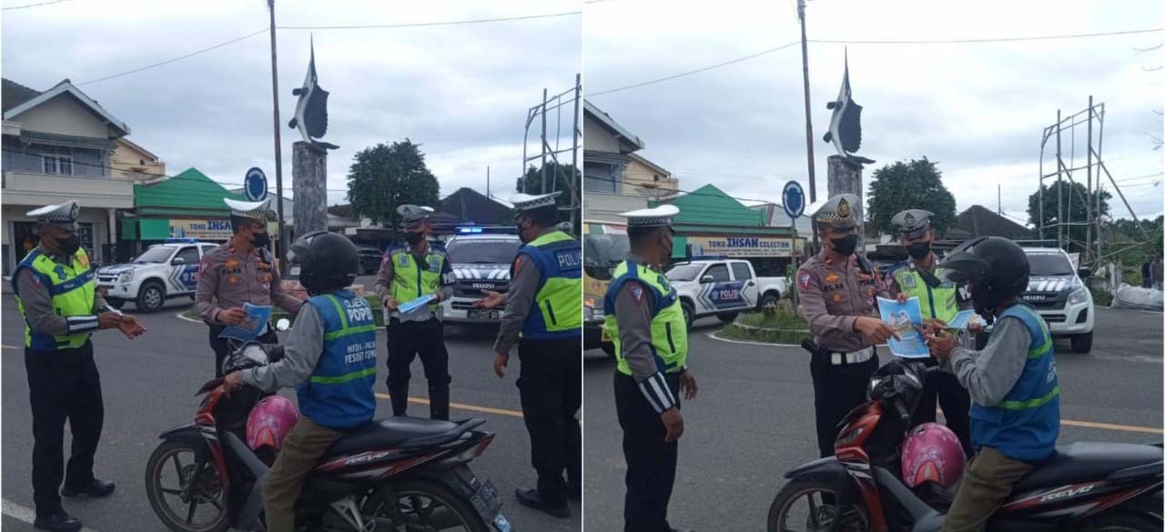 Hasil Operasi Zebra Krakatau Polres Lampung Barat selama Empat Hari