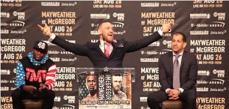 McGregor Yakin Menang Dari Mayweather Dalam 10 Detik