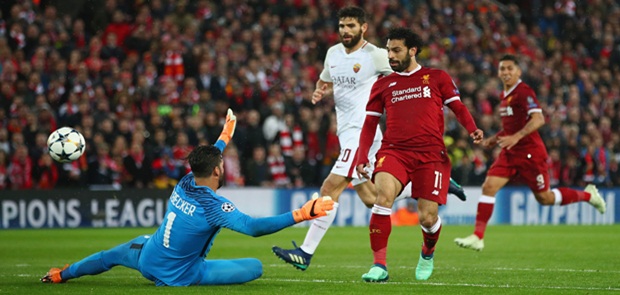Libas Roma 5-2, Liverpool Belum Aman