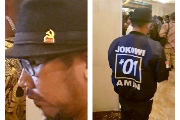 FKDM DKI Minta Polisi Usut Kabar Tentang Pria Bertopi Dengan Lambang PKI di Debat Capres IV