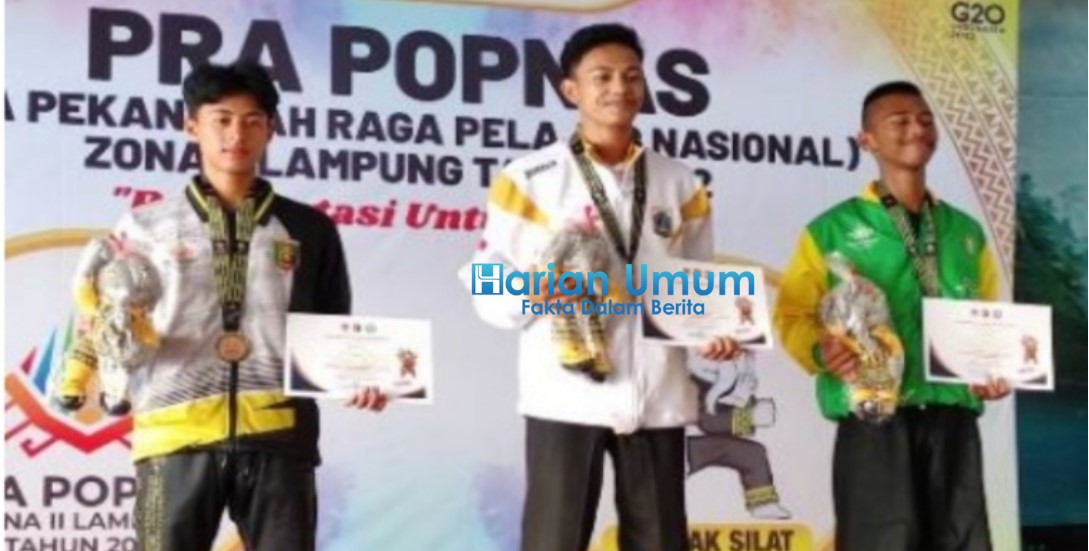 Meraih Juara Tiga Di Ajang POPNAS Zona Dua 2022 Di Lampung, Siswa SMAN 1 Liwa Sangat Membanggakan Sekolah.
