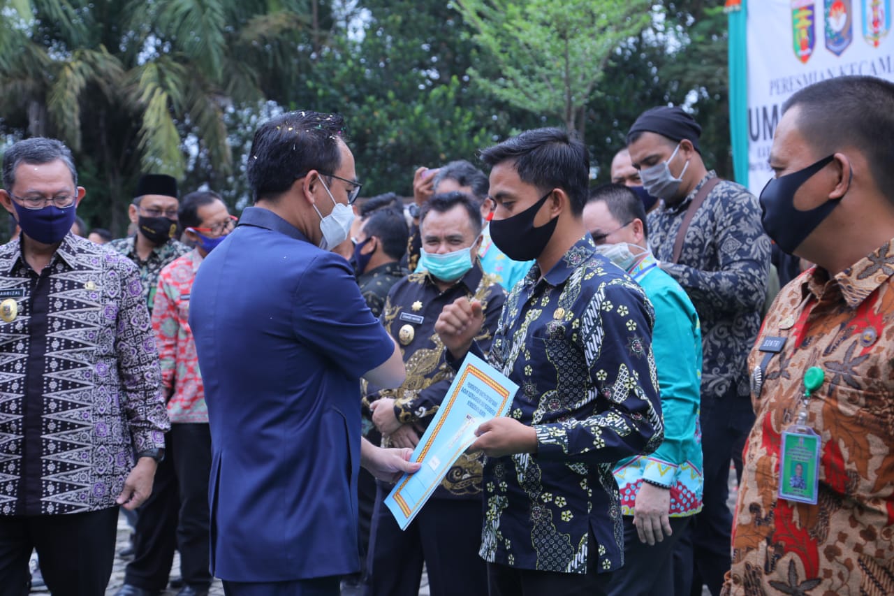 Peresmian Kecamatan Umpu Semenguk, mendukung percepatan terwujudnya visi dan Misi Way Kanan