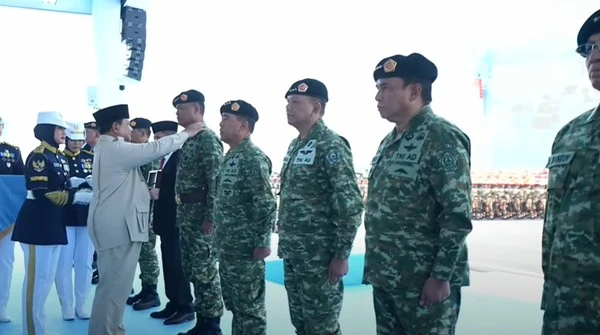 Prabowo Lantik Jenderal Tandyo Budi Sebagai Wakil Panglima TNI