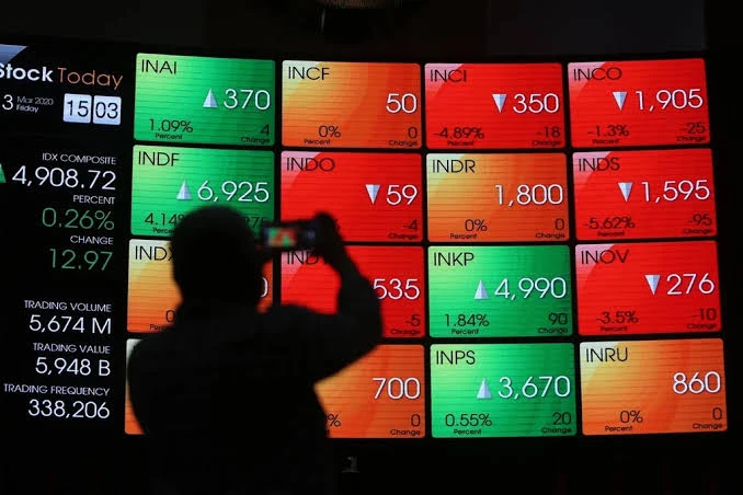 Saham Bank Nasional Rontok, Karena Sri Mulyani Direshuffle dari Kabinet?