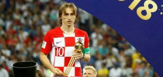 Luka Modric Pemain Terbaik Piala Dunia 2018