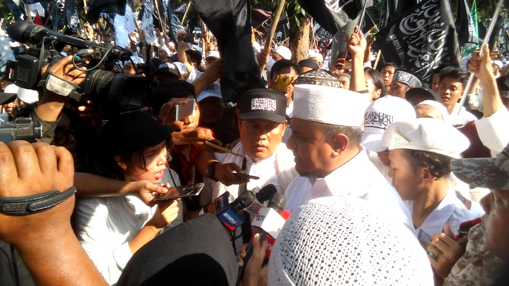 Wiranto 'Ngabur' ke Palu, GNPF-Ulama Ancam Gelar Aksi Bela Tauhid II