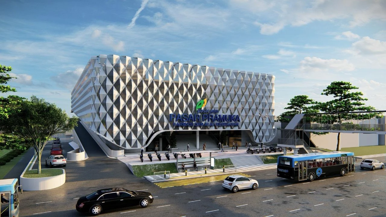 Perumda Pasar Jaya Lakukan Revitalisasi Pasar Pramuka