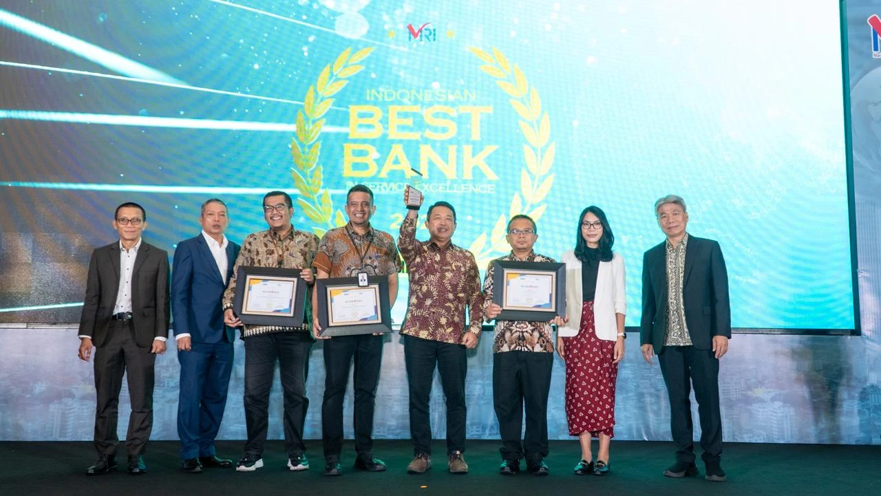 Bank DKI Sikat Penghargaan Pada Gelaran Indonesia Banking Servis Excellence 2024