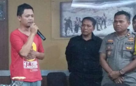 Polres Garut Ciduk Penginjak Al Quran