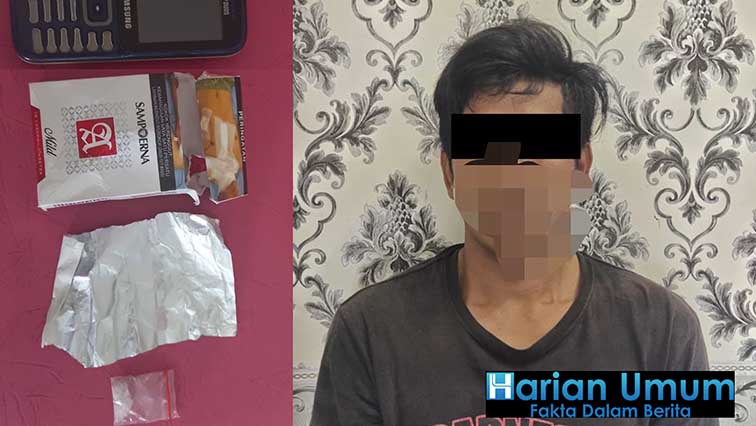 Polisi Amankan Pemilik Narkoba Jenis Sabu Di Wilayah Hukum Polres Lampung Barat