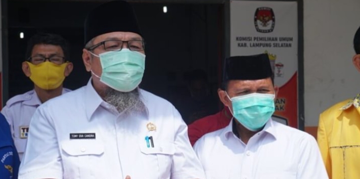 Pilkada Lampung Selatan, Tony Eka Candra-Antoni Imam Nomor Urut 2