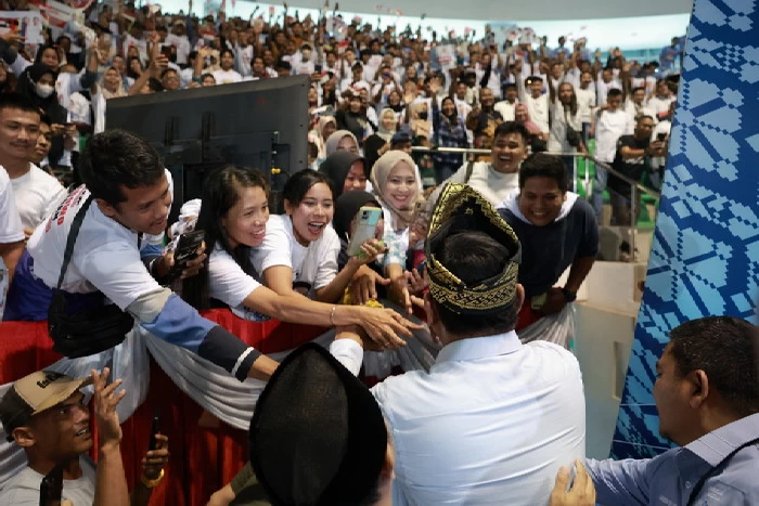 Cuti Kerja, Dalam Satu hari Prabowo Kampanye di 3 Propinsi Sumatera