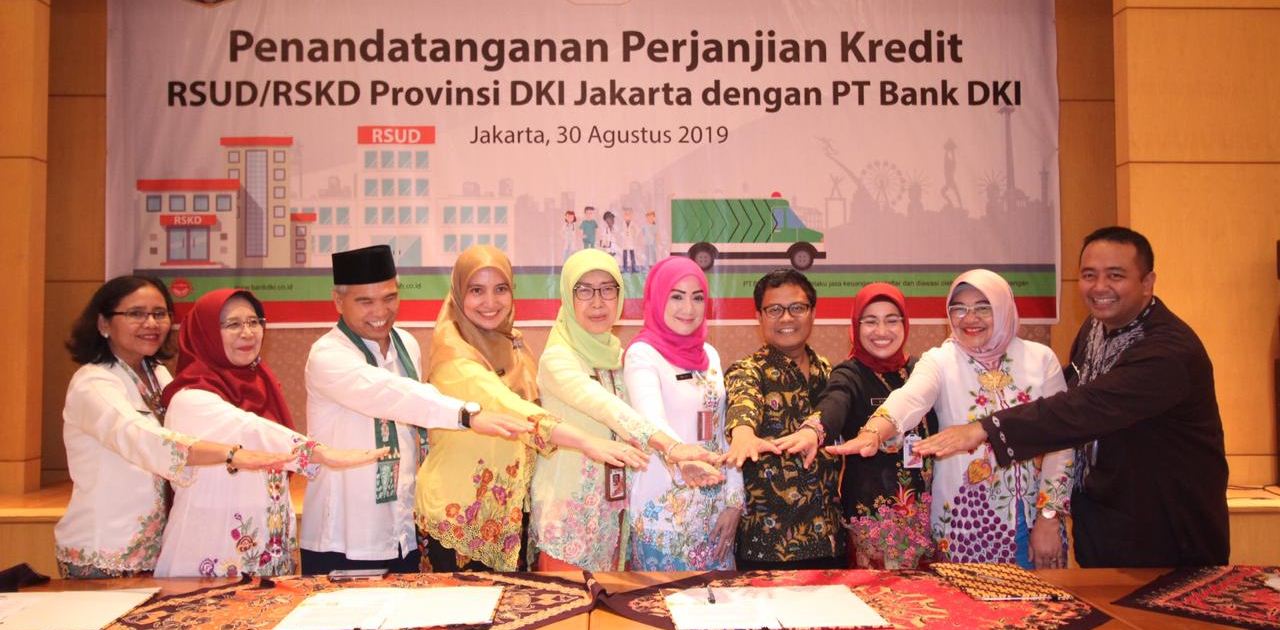 Bank DKI Siapkan Kredit Rp 93 Miliar Untuk 6 RSUD DKI