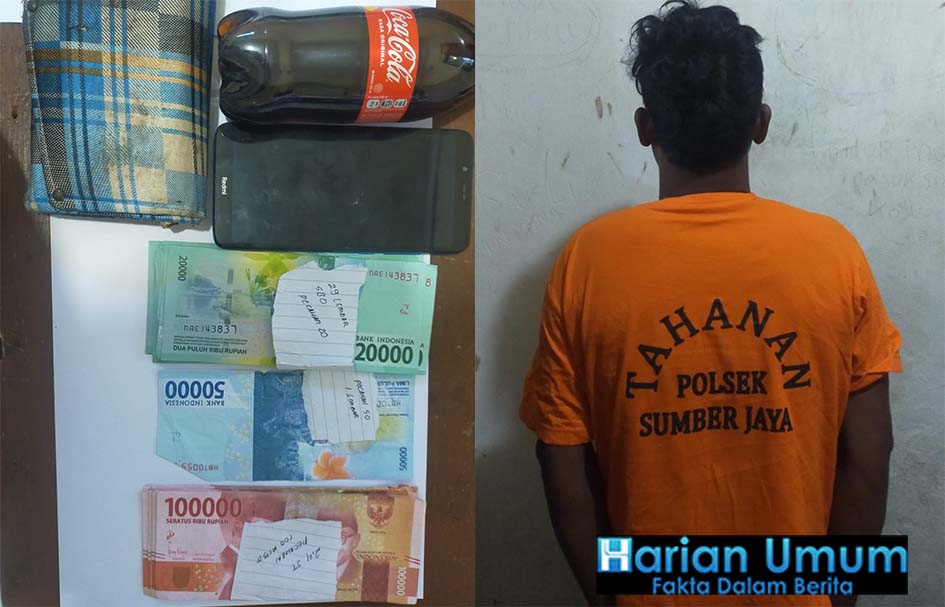 Edarkan Uang Rupiah Palsu Polisi Aman Kan Pelaku, di Wilayah Hukum Polres Lampung Barat
