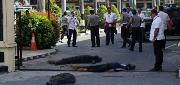 Serangan ke Mapolda Riau, 4 Terduga Teroris dan 1 Polisi Tewas