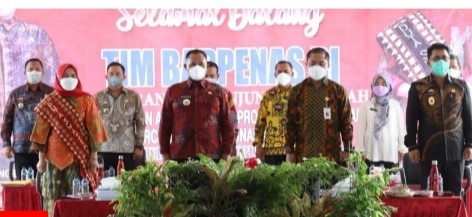 Tim Bappenas Apresiasi Program Swasembada Gizi Dalam Upaya Penurunan Stunting di Kabupaten Lampung Selatan