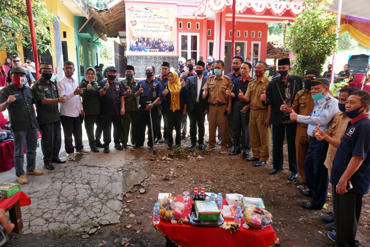 Kepala Dinas Kominfo Silaturahmi Bersama Serikat Pers Republik Indonesia Lampung Selatan