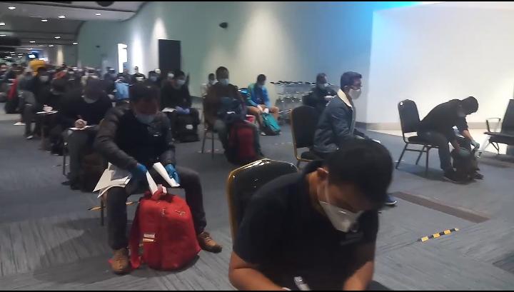 WNI Dari Luar Negeri Diisolasi Di Wisma Karantina Pademangan