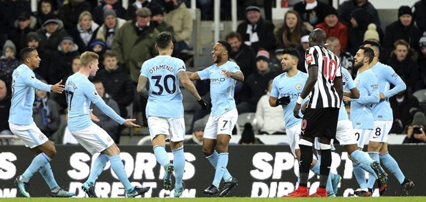 Tekuk Newcastle, City Perlebar Jarak dengan United Jadi 15 Poin!