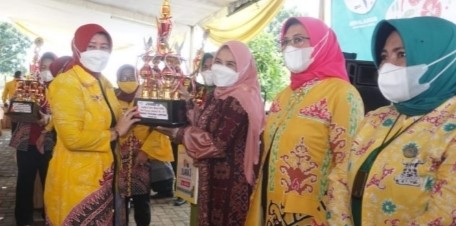 TP PKK Kabupaten Lampung Selatan Raih Juara 2 Lomba Cipta Menu B2SA Tingkat Provinsi Lampung