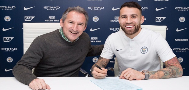 City Perpanjang Kontrak Otamendi Hingga 2022