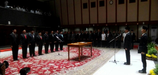 Lantik 8 Pejabat, Ini 6 Amanat yang Diberikan Anies